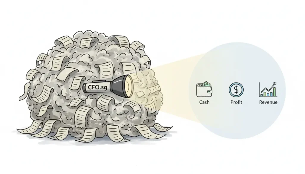 Xero advisory Singapore SME profit-ready weekly CPR routine (cash profit revenue)