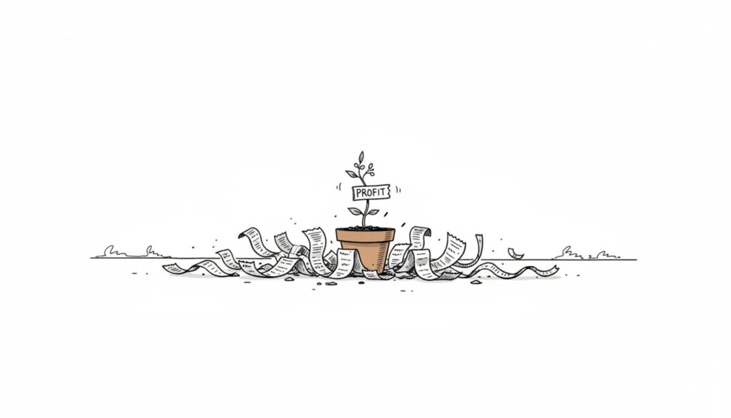 Margin leak audit checklist concept highlighting hidden profit leaks